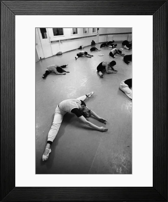 Framed Print : Pineapple Dance Studios, Covent Garden, London. 11th January 1983 Framed Print : Pineapple Dance Studios, Covent Garden, London. 11th January 1983