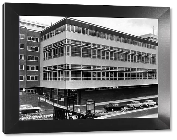 The new head Post Office at Mill Street, Newport, Wales. June 1969