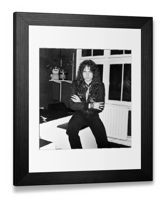Framed Print : David Coverdale, lead singer of Whitesnake, has released a new album prior to going on a