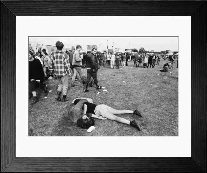 Framed Print : The Reading Festival, is the worlds oldest popular music festival still in existence
