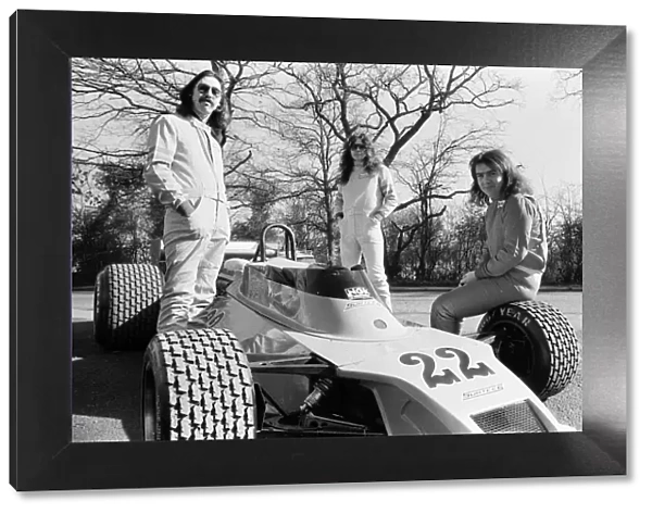 Whitesnake at the headquarters of Team Surtees at Edenbridge, Kent