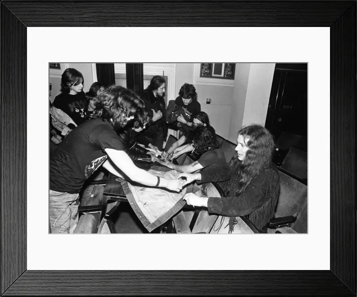 Framed Print : Motorhead concert at Queens Hall, Leeds. Phil Taylor aka Philthy Animal Framed Print : Motorhead concert at Queens Hall, Leeds. Phil Taylor aka Philthy Animal