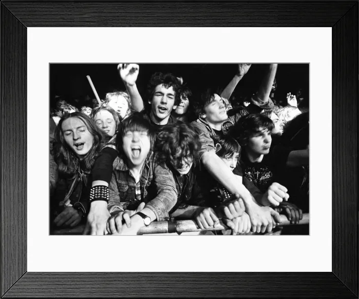 Framed Print : Motorhead concert at Queens Hall, Leeds. 2nd April 1981 Framed Print : Motorhead concert at Queens Hall, Leeds. 2nd April 1981