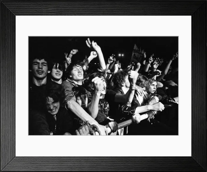 Framed Print : Motorhead concert at Queens Hall, Leeds. 2nd April 1981 Framed Print : Motorhead concert at Queens Hall, Leeds. 2nd April 1981