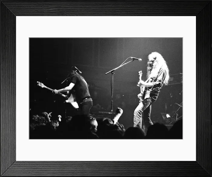 Framed Print : Motorhead concert at Queens Hall, Leeds. 2nd April 1981 Framed Print : Motorhead concert at Queens Hall, Leeds. 2nd April 1981