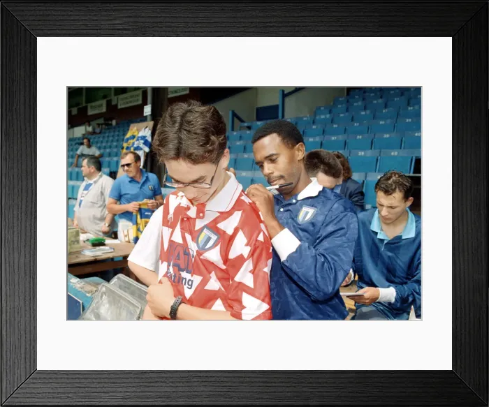 Framed Print : The Reading Football Club Open Day, Elm Park Reading. Circa 1992 Framed Print : The Reading Football Club Open Day, Elm Park Reading. Circa 1992