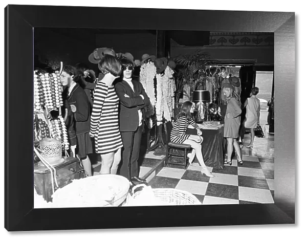 Picture shows Biba Boutique in its 2nd home at 19-21 Kensington Church Street