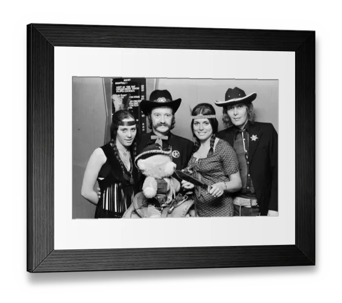 Framed Print : Wild West show Excel. 1971