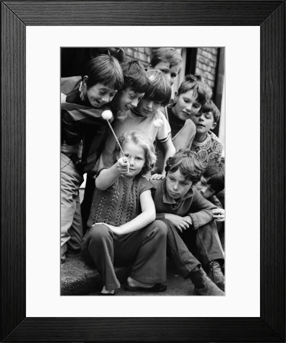Framed Print : Clackers craze hits Teesside. 1971 Framed Print : Clackers craze hits Teesside. 1971