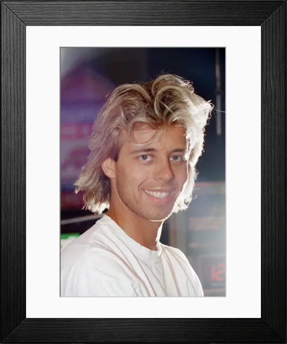 Framed Print : Pat Sharp (born Patrick Sharpin, 25 October 1961)s an English radio Framed Print : Pat Sharp (born Patrick Sharpin, 25 October 1961)s an English radio