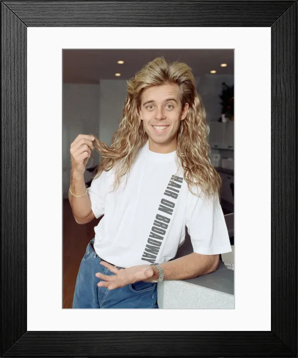Framed Print : Pat Sharp (born Patrick Sharpin, 25 October 1961)s an English radio Framed Print : Pat Sharp (born Patrick Sharpin, 25 October 1961)s an English radio