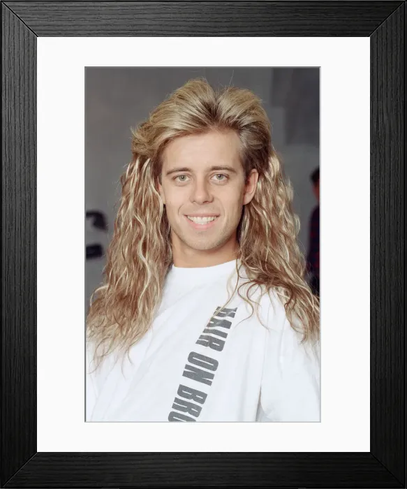 Framed Print : Pat Sharp (born Patrick Sharpin, 25 October 1961)s an English radio Framed Print : Pat Sharp (born Patrick Sharpin, 25 October 1961)s an English radio