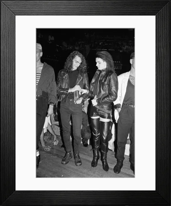Framed Print : Gay wedding event. 17th August 1987 Framed Print : Gay wedding event. 17th August 1987