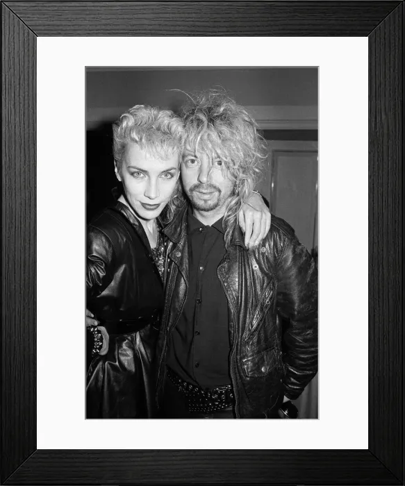 Framed Print : The Ivor Novello Awards. Pictured, Annie Lennox and Dave Stewart of Eurythmics Framed Print : The Ivor Novello Awards. Pictured, Annie Lennox and Dave Stewart of Eurythmics
