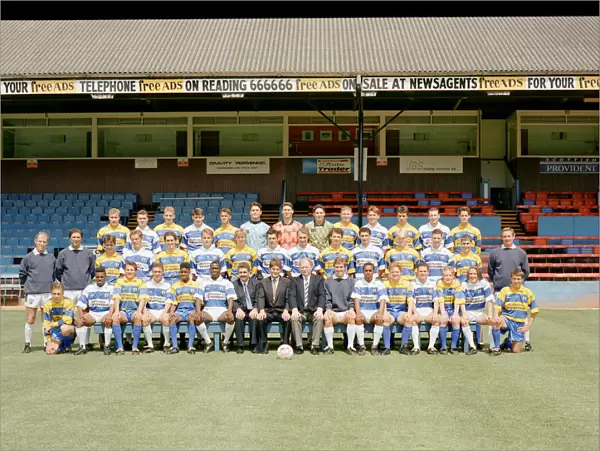 Reading F. C Squad 1992. Elm Park, Reading. Circa 1992