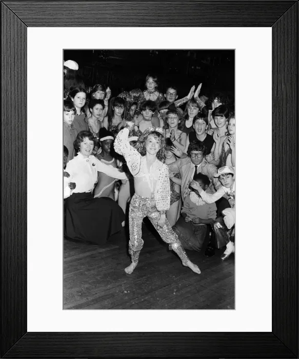 Framed Print : Pye Disco Kidd Championship at the Hammersmith Palais. 104 young heat winners chosen Framed Print : Pye Disco Kidd Championship at the Hammersmith Palais. 104 young heat winners chosen
