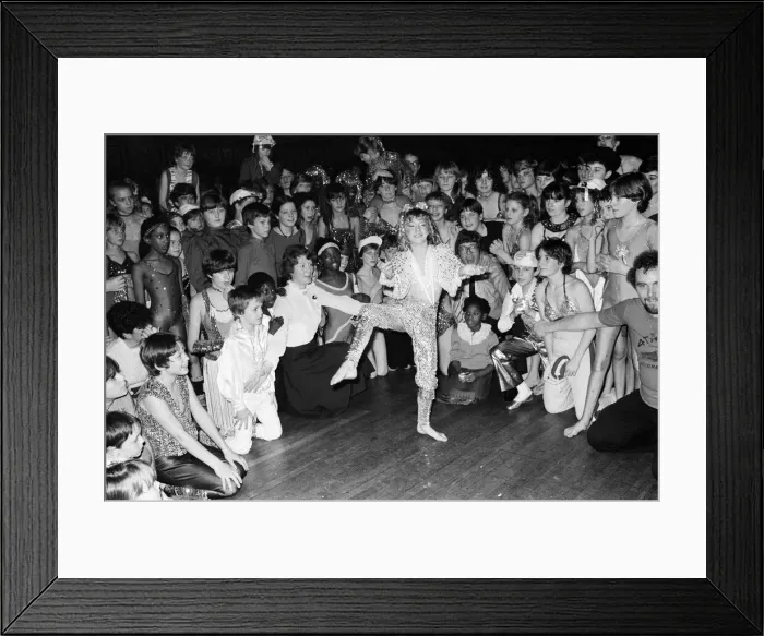 Framed Print : Pye Disco Kidd Championship at the Hammersmith Palais. 104 young heat winners chosen Framed Print : Pye Disco Kidd Championship at the Hammersmith Palais. 104 young heat winners chosen