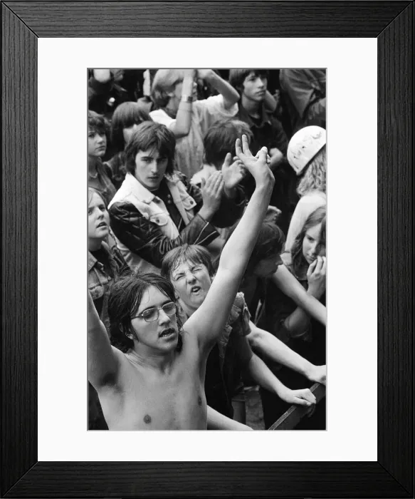 Framed Print : Castle Donington, Monsters of Rock festival. 20th August 1983 Framed Print : Castle Donington, Monsters of Rock festival. 20th August 1983