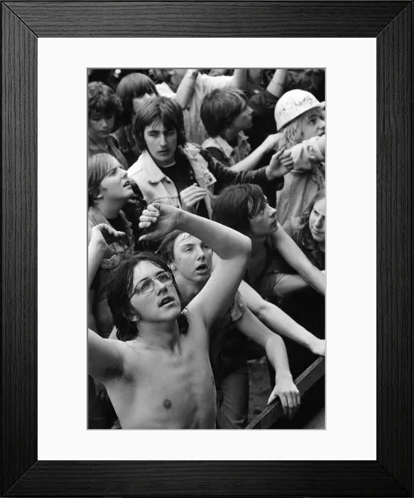 Framed Print : Castle Donington, Monsters of Rock festival. 20th August 1983 Framed Print : Castle Donington, Monsters of Rock festival. 20th August 1983