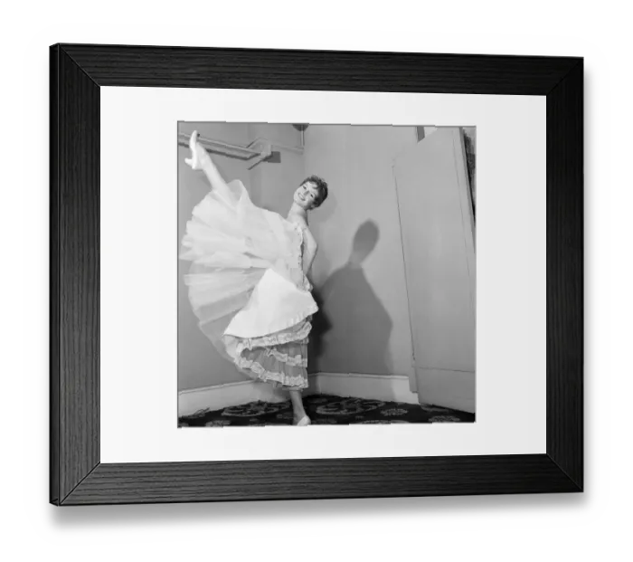 Framed Print : French film actress Brigitte Bardot who stars in the new film Doctor At Sea
