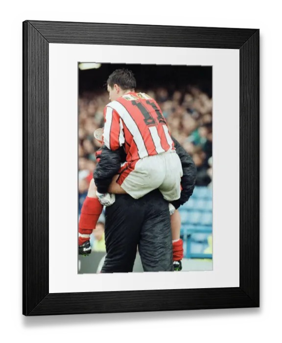Framed Print : Chelsea 3-2 Sheffield United, Premier league match at Stamford Bridge