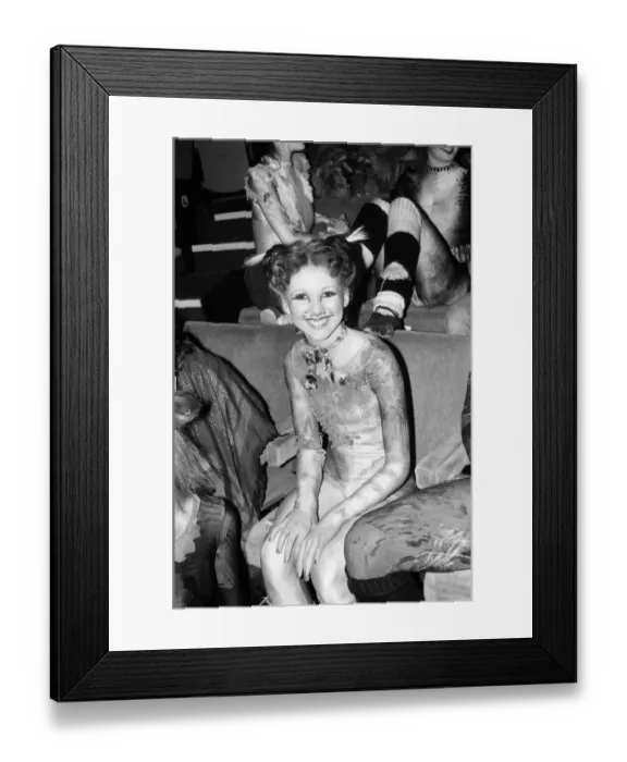 Framed Print : Cast members of Cats, musical based on T. S. Eliot 1939 poetry book Old Possum