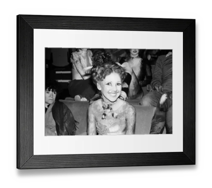 Framed Print : Cast members of Cats, musical based on T. S. Eliot 1939 poetry book Old Possum Framed Print : Cast members of Cats, musical based on T. S. Eliot 1939 poetry book Old Possum
