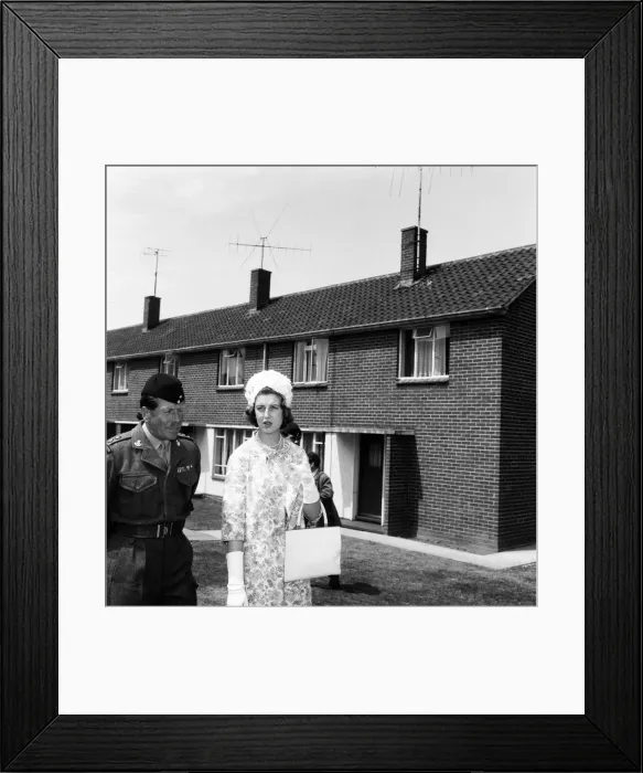 Framed Print : Princess Alexandra of Kent, who became Honorary Colonel of the 1st Battalion The Durham Framed Print : Princess Alexandra of Kent, who became Honorary Colonel of the 1st Battalion The Durham