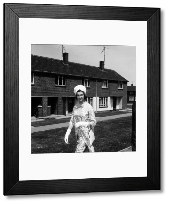 Framed Print : Princess Alexandra of Kent, who became Honorary Colonel of the 1st Battalion The Durham Framed Print : Princess Alexandra of Kent, who became Honorary Colonel of the 1st Battalion The Durham