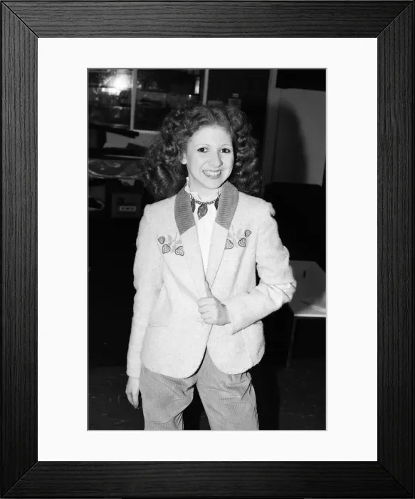 Framed Print : Bonnie Langford, star of hit musical Cats, she plays the character Rumpleteazer in