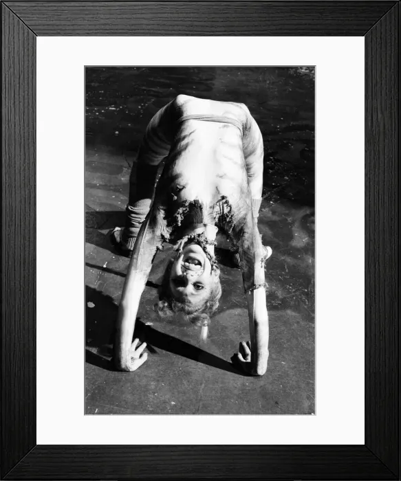 Framed Print : Bonnie Langford, star of hit musical Cats, she plays the character Rumpleteazer in Framed Print : Bonnie Langford, star of hit musical Cats, she plays the character Rumpleteazer in