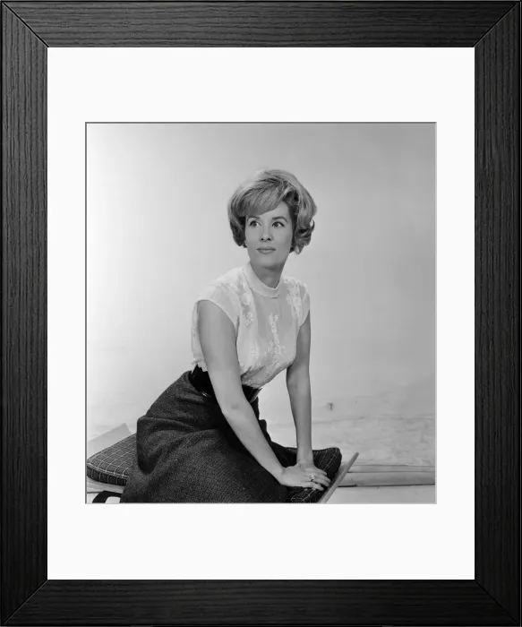 Framed Print : Sally Ann Howes, English actress and singer, who will be making a guest appearance Framed Print : Sally Ann Howes, English actress and singer, who will be making a guest appearance