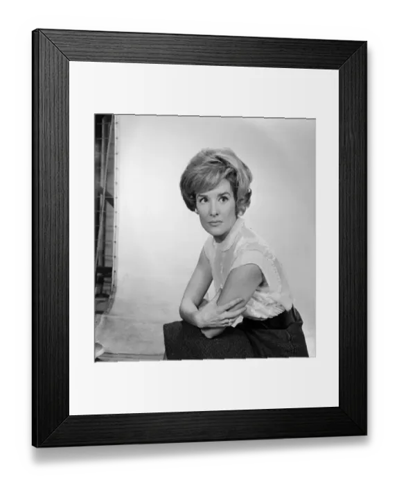 Framed Print : Sally Ann Howes, English actress and singer, who will be making a guest appearance Framed Print : Sally Ann Howes, English actress and singer, who will be making a guest appearance