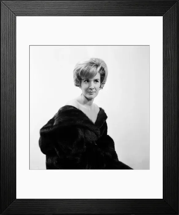 Framed Print : Sally Ann Howes, English actress and singer, who will be making a guest appearance Framed Print : Sally Ann Howes, English actress and singer, who will be making a guest appearance