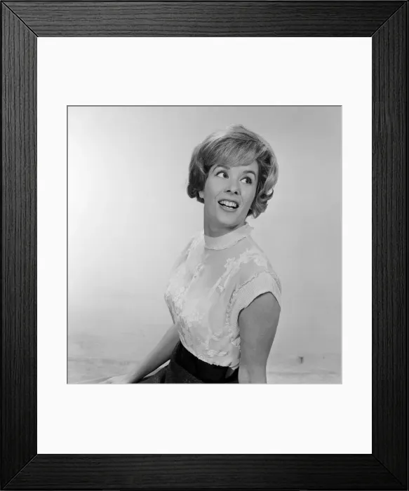 Framed Print : Sally Ann Howes, English actress and singer, who will be making a guest appearance