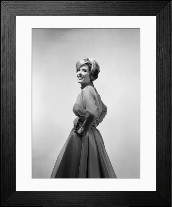 Framed Print : Sally Ann Howes, English actress and singer, who will be making a guest appearance Framed Print : Sally Ann Howes, English actress and singer, who will be making a guest appearance