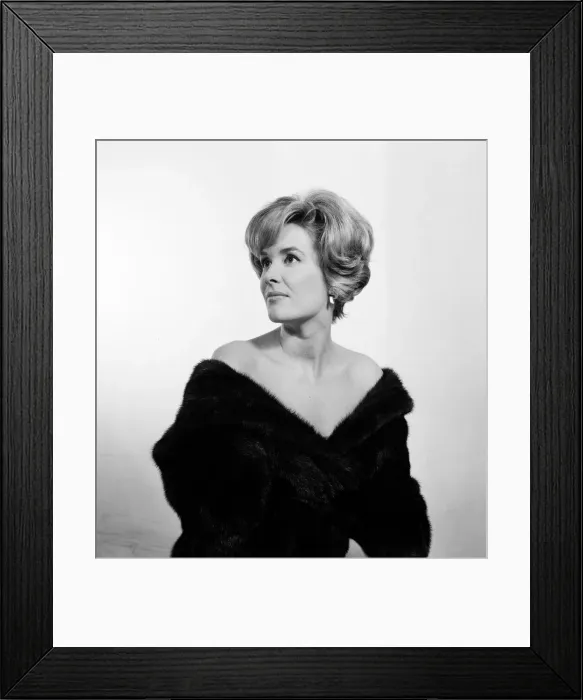 Framed Print : Sally Ann Howes, English actress and singer, who will be making a guest appearance Framed Print : Sally Ann Howes, English actress and singer, who will be making a guest appearance