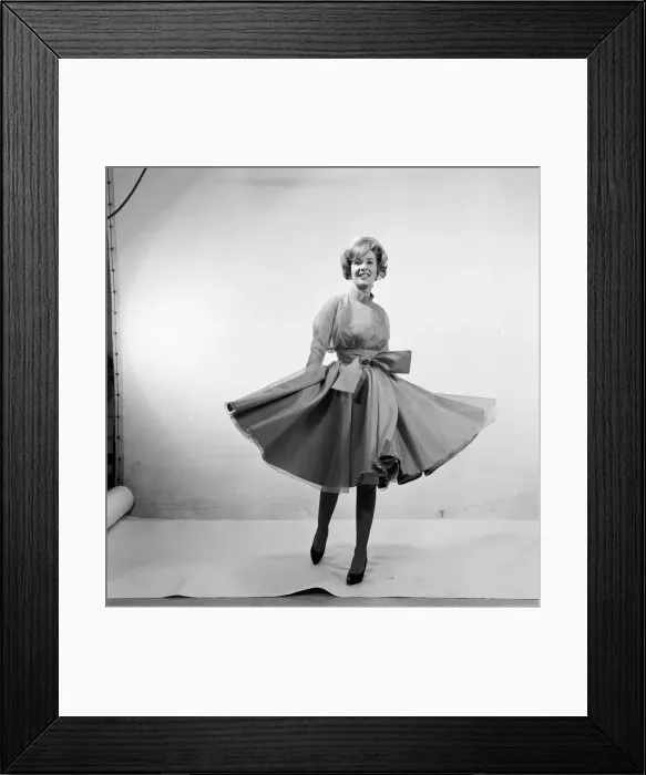 Framed Print : Sally Ann Howes, English actress and singer, who will be making a guest appearance
