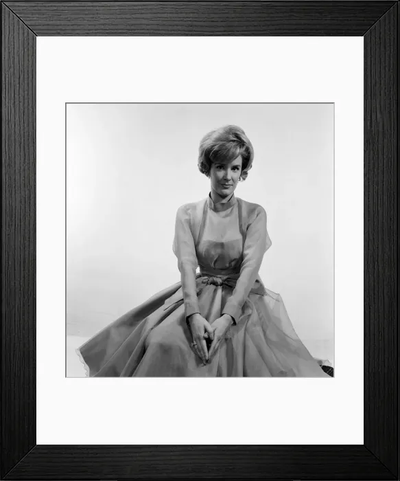 Framed Print : Sally Ann Howes, English actress and singer, who will be making a guest appearance