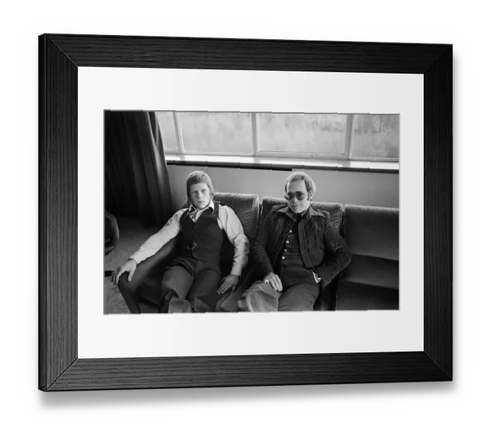 Framed Print : Singer Elton John. 22nd December 1973