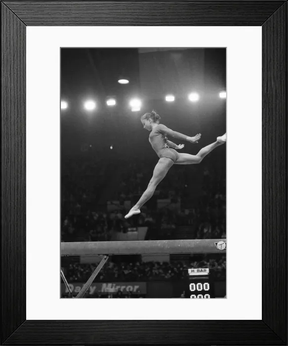 Framed Print : 1975 Champions All Gymnastics Tournament, presented by the British Amateur Gymnastics
