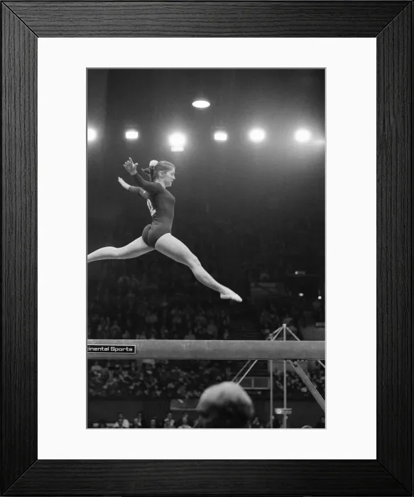 Framed Print : 1975 Champions All Gymnastics Tournament, presented by the British Amateur Gymnastics Framed Print : 1975 Champions All Gymnastics Tournament, presented by the British Amateur Gymnastics