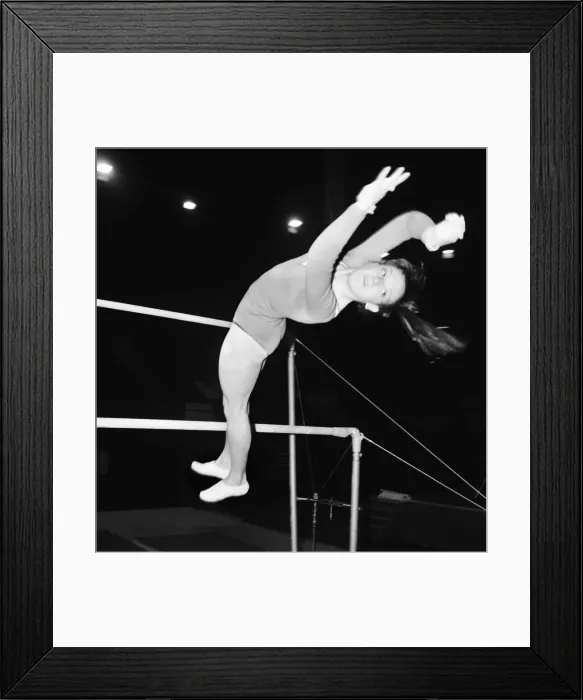 Framed Print : 1975 Champions All Gymnastics Tournament, presented by the British Amateur Gymnastics Framed Print : 1975 Champions All Gymnastics Tournament, presented by the British Amateur Gymnastics