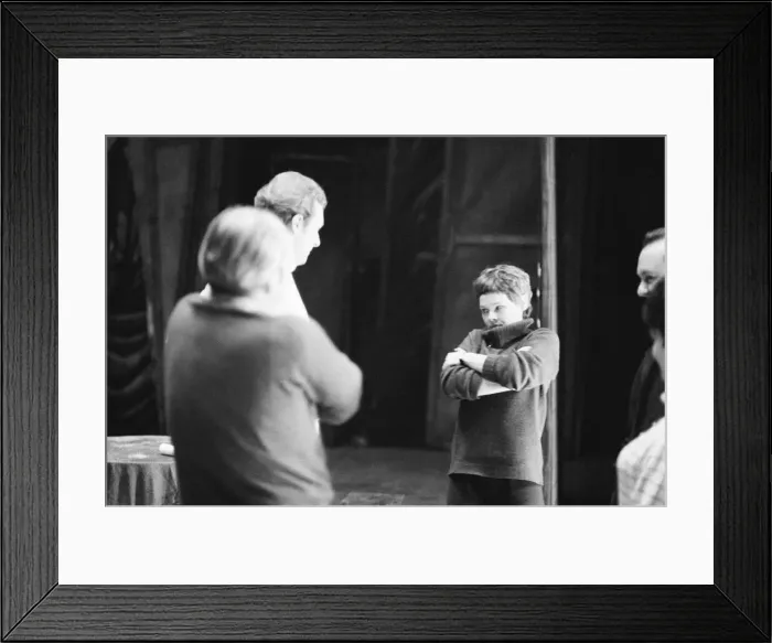 Framed Print : Rehearsals for new musical Cabaret, which opens at the Palace Theatre Framed Print : Rehearsals for new musical Cabaret, which opens at the Palace Theatre