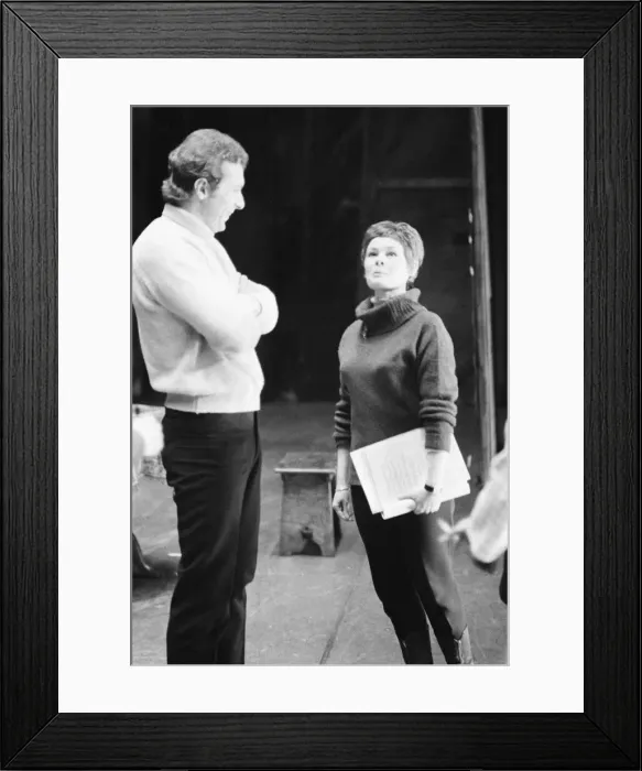 Framed Print : Rehearsals for new musical Cabaret, which opens at the Palace Theatre Framed Print : Rehearsals for new musical Cabaret, which opens at the Palace Theatre