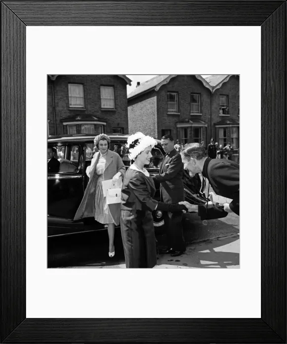 Framed Print : Princess Margaret visits the Princess Margaret Rose School, Windsor. 22nd July 1960