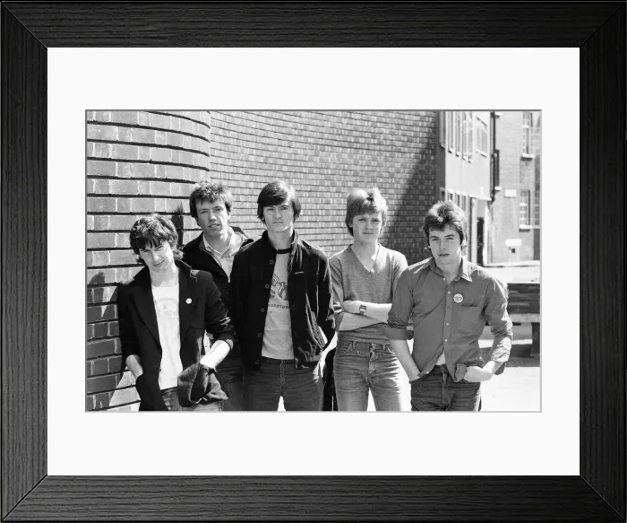Framed Print : The Undertones. 15th May 1980 Framed Print : The Undertones. 15th May 1980