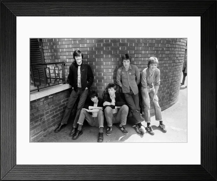 Framed Print : The Undertones. 15th May 1980 Framed Print : The Undertones. 15th May 1980