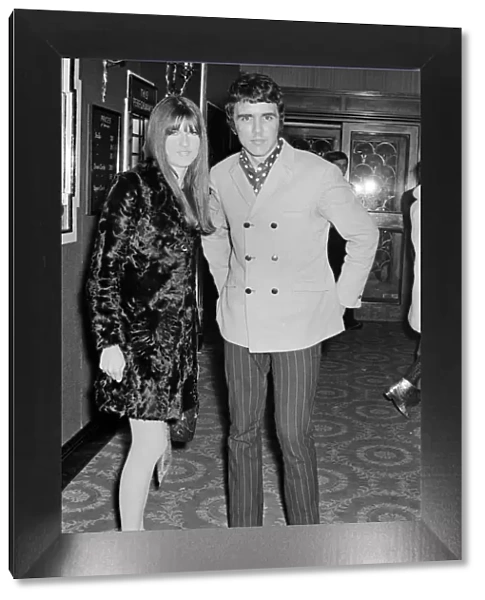 Picture shows Ready Steady Go! presenter Cathy McGowan with her partner Dave Clarke