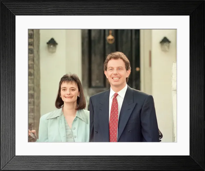 Framed Print : 1994 Labour Leadership Contest, news press conference to announce results Framed Print : 1994 Labour Leadership Contest, news press conference to announce results